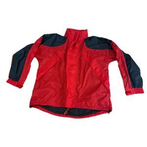 Adult Size XL Red Bass Pro Shop Excellent Condition Zip Up With A Enclosed Hood